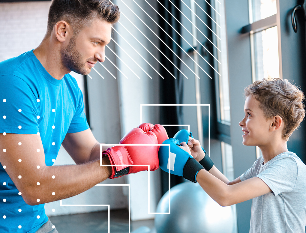 Детская секция в зале 8 занятий